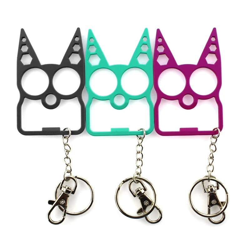 

Portable Cute Cat Opener Screwdriver Keychain Multifunction Outdoor Gadgets Zinc Alloy Bottle Opener Kitchen Gadget Beer Tools