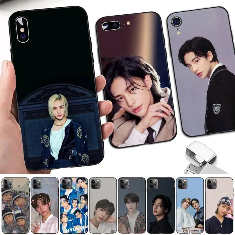 

Stray Kids Hwang hyunjin Phone Case for iphone 13 11 12 pro XS MAX 8 7 6 6S Plus X 5S SE 2020 XR case