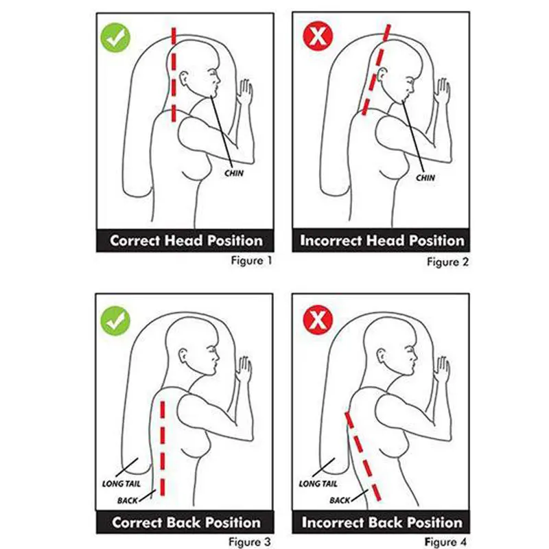 Ортопедическая U-образная подушка для сна поддержка спины и шеи ортопедическая