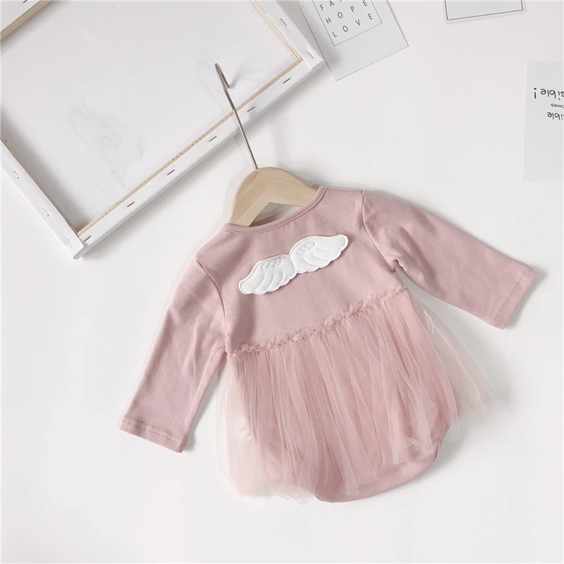 Новый брендовый повседневный комбинезон для маленьких девочек на весну и лето с