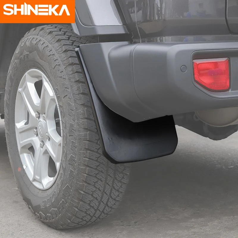 SHINEKA крыло брызговиков Flares для Jeep Wrangler JL Автомобильные Брызговики ABS аксессуары