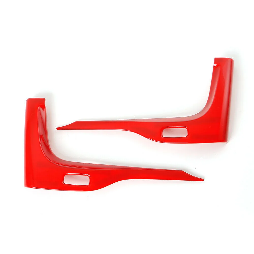 

2Pcs Air Vent Outlet Cover Decorate For Jeep Cherokee Inner Red Side Durable