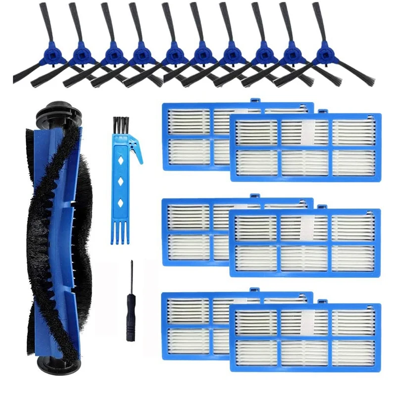 Replacement Parts for D380 D382 Coredy R3500 R3500S, R700 R750 Vacuum Cleaner Accesorios Kit Hepa Filter Main Brush Set