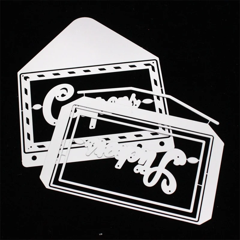 KSCRAFT конверт планировщик штампы металлические трафареты для сделай сам