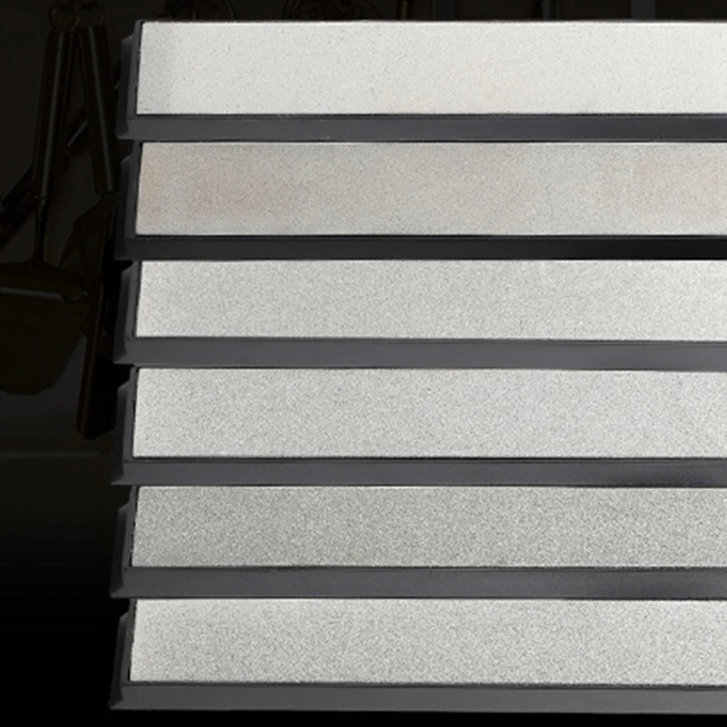 6 шт./компл. алмазными Ножи набор точилка с фиксированным углом станок для заточки