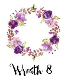 wreath 8 Персонализировать любой язык цветочный венок квадратный Свадебный Гостевая книга упаковочная коробка, на заказ Свадьба День рождения Крещение желаний коробка для гостей книга - Цвет: wreath 8