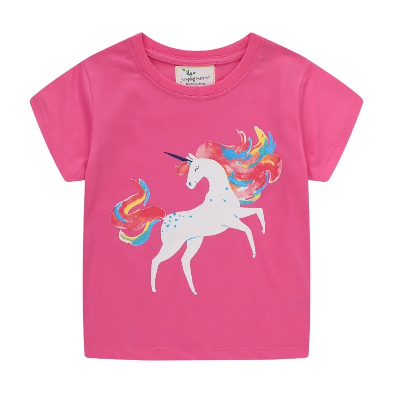 

VIDMID Summer 2022 new children's short sleeve T-shirt cartoon girl's Short Sleeve T-Shirt W01