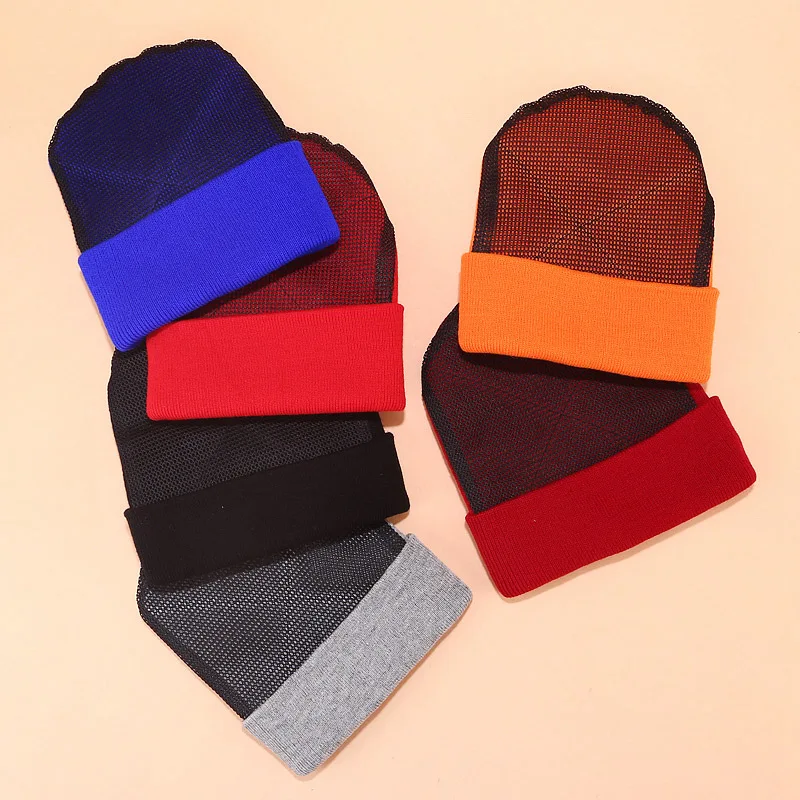 B boy шапочки для танцев шапка мальчиков и девочек сетчатая теплая Bboy вращающаяся в