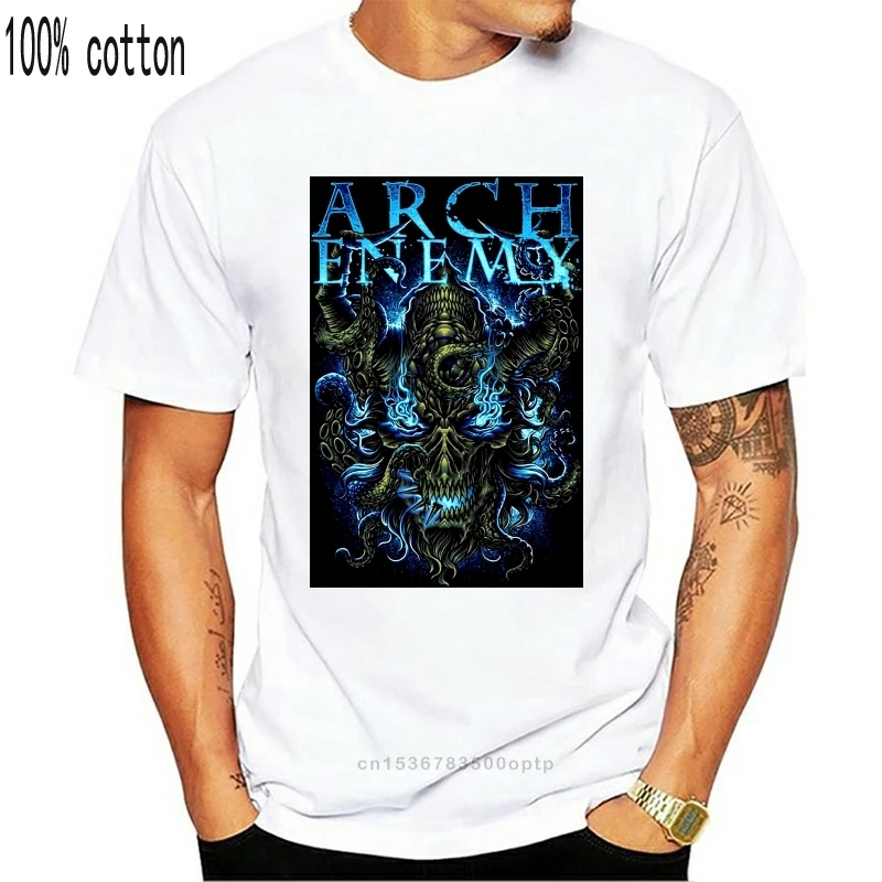 

New Arch Enemy Destruction Plague Shirt T-shirt Metal Authentic 2021 Quality T Shirts Men Printing Short Sleeve O Neck Top Tee