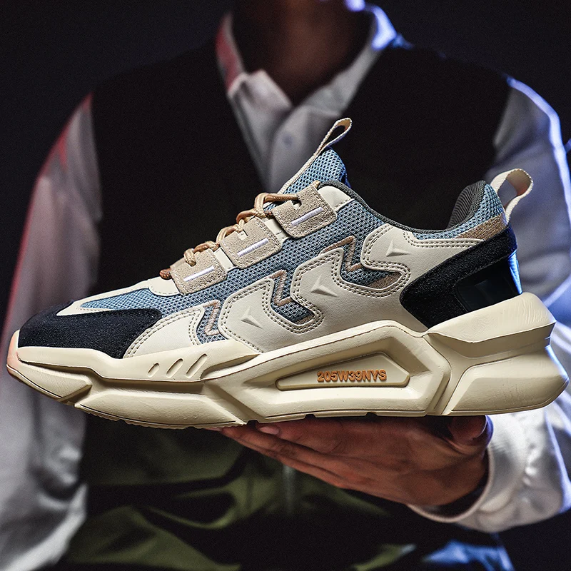 

Кроссовки мужские на платформе, Брендовые повседневные удобные сникерсы, модная спортивная обувь для отдыха на открытом воздухе, 46, 2021