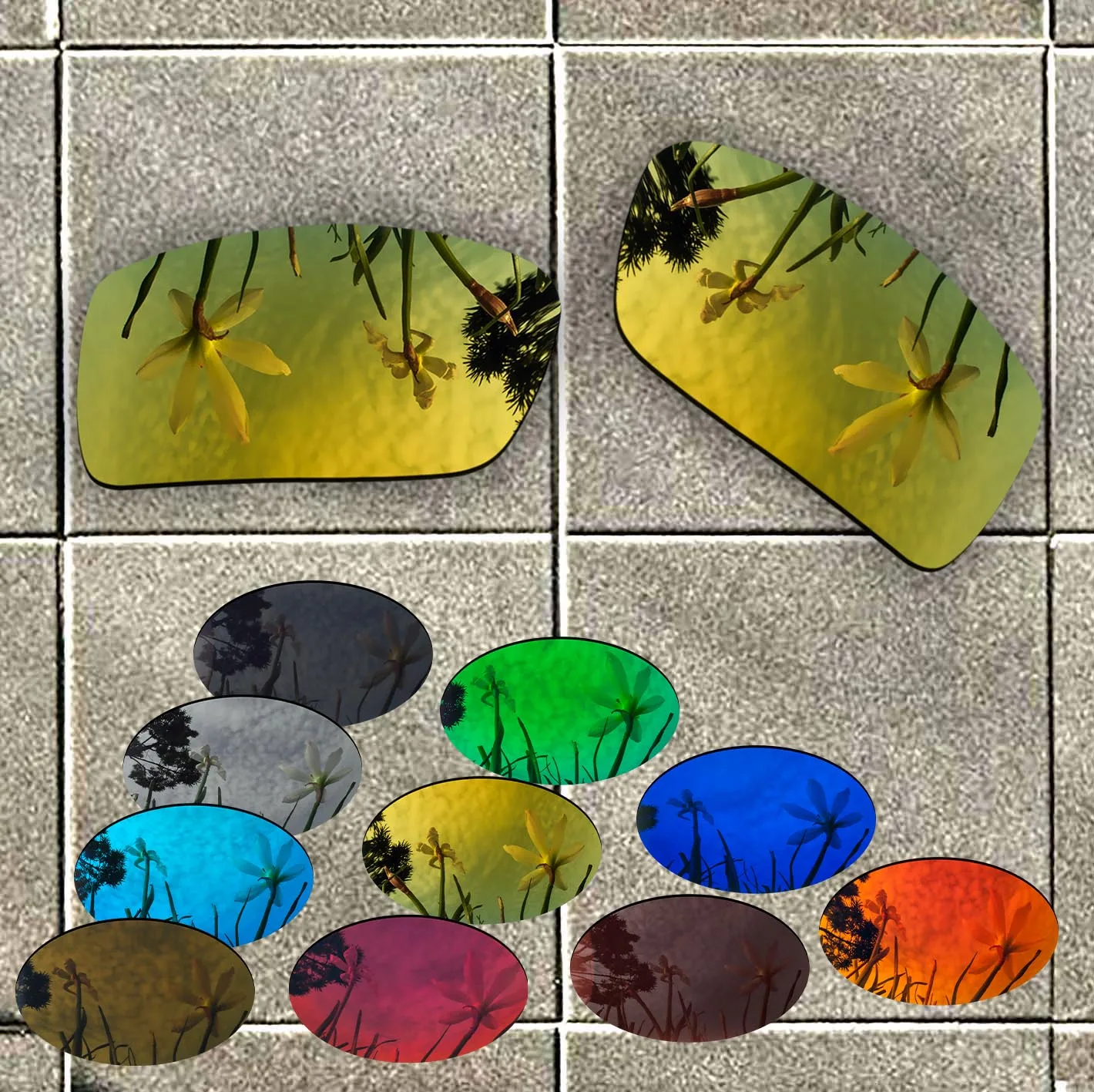 

Polarized Sunglasses Replacement Lens for-Spy Optic General Frame 100% UV Protection Good Fitness - Many Choices