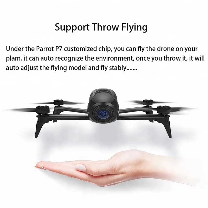 Bebop 2 Power Quadcopter с камерой 4K Racing Drone Follow Me бесщеточный GPS Дрон двойной системой