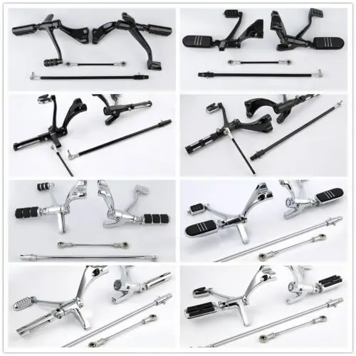 Мотоцикл вперед управления колышки рычаги сцепления для Harley Sportster 883 1200 48 2014
