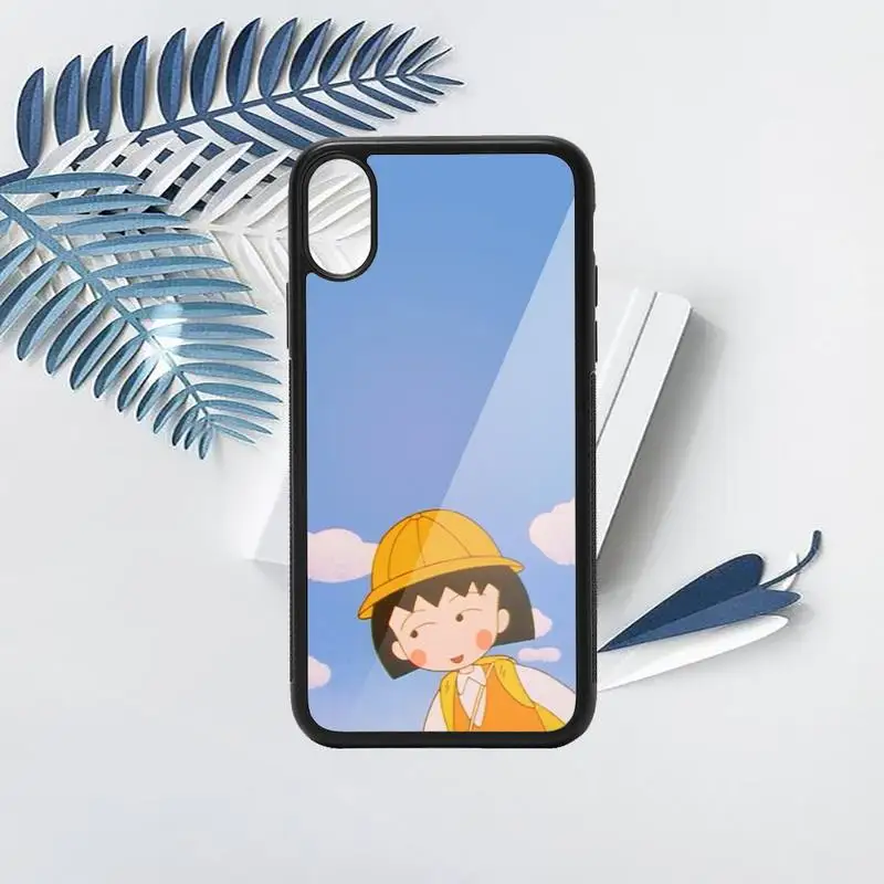 

Chibi Maruko cute anime girl high quality Phone Case cover PC for iPhone 11 12 pro XS MAX 8 7 6 6S Plus X 5S SE 2020 XR