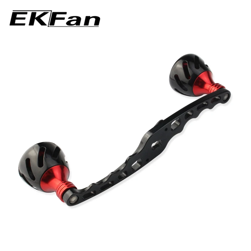EKFan 8*5 мм Рыболовная катушка с отверстием и ручкой 130 из алюминиевого сплава