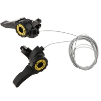 durable thumb gear shifter levers for mtb bike bicycle with inner cables
