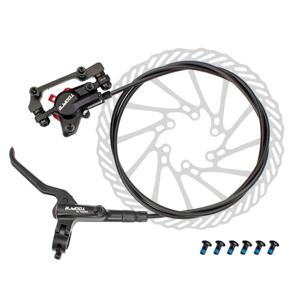 

TOOPRE 1 Set Of Disc Brakes Hydraulic Disc Brake 160mm Rotors For Mountain Bike MTB Front & Rear Set F160-R140