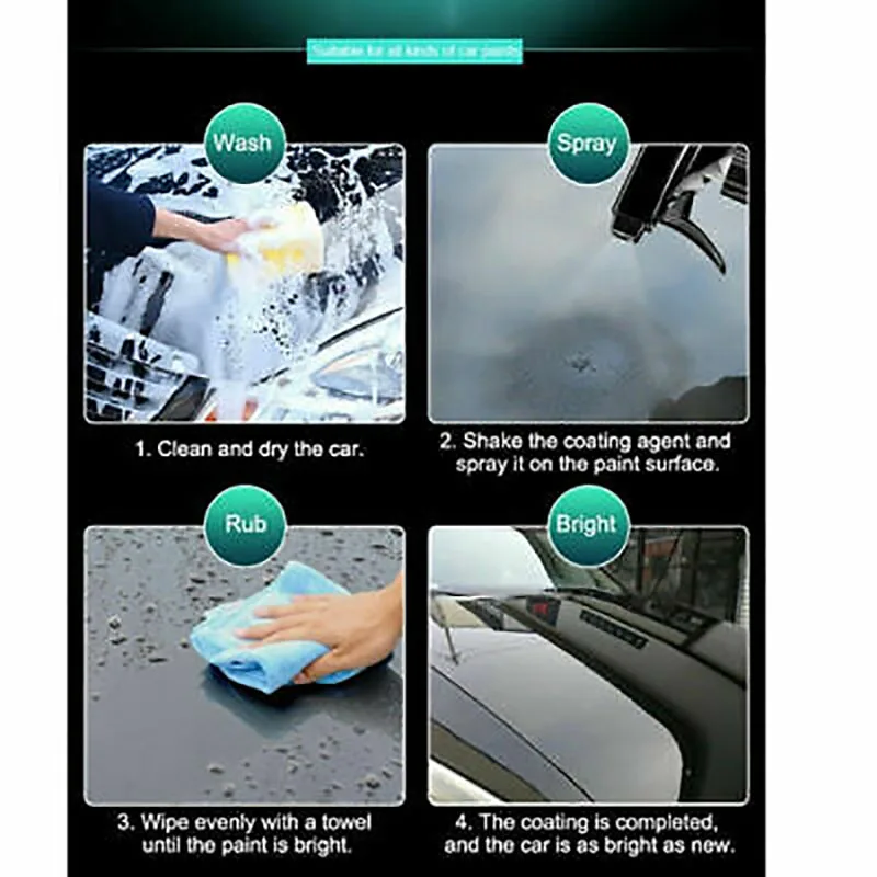 100 мл водонепроницаемое устойчивое к пятнам покрытие для автомобиля с помощью