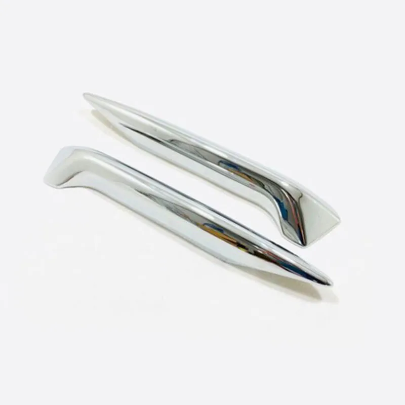 

2Pcs/set ABS Chrome Car Front Fog Light Lamp Cover Trim Sticker Car Accessories For Nissan Qashqai J11 2018 2019 2020