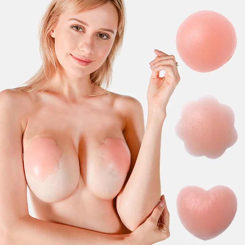 1 пара Cool многоразовые самоклеющиеся силиконовые груди покрытие сосков