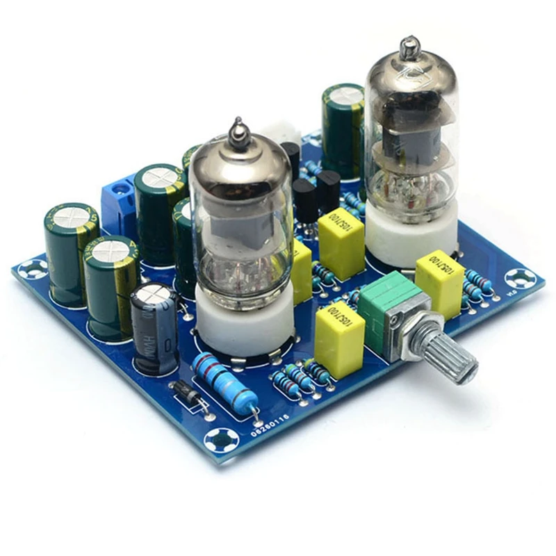 

Плата предварительного усилителя с вакуумной трубкой Hi-Fi, электронный клапан, усилитель AC12 в, набор «сделай сам»