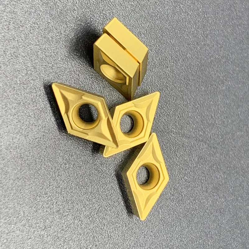

DCMT070208 VP15TF Original High Quality Hard Alloy Blade Cylindrical Turning Tool CNC Turning Tool DCMT070204 US735