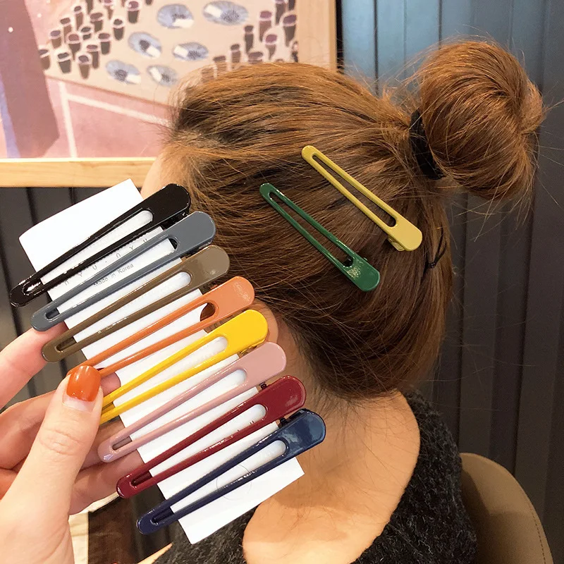 

5PC/Set Fashion Women Girls Temperament Hair Clip Duckbill Hairpin DIY Hair Styling Tool Hair Accessories Hairdressing Tip Clip