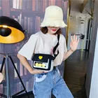 Сумка кросс-боди Женская парусиновая, универсальный мессенджер, Студенческая Сумочка на плечо для девушек, #35