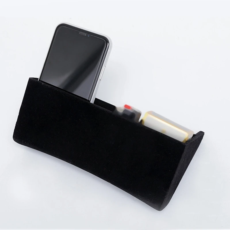 Car Central Control Storage Box Trims Phone Card Holder Cover Kit for Skoda Kodiaq Karoq Gt 2016-2020