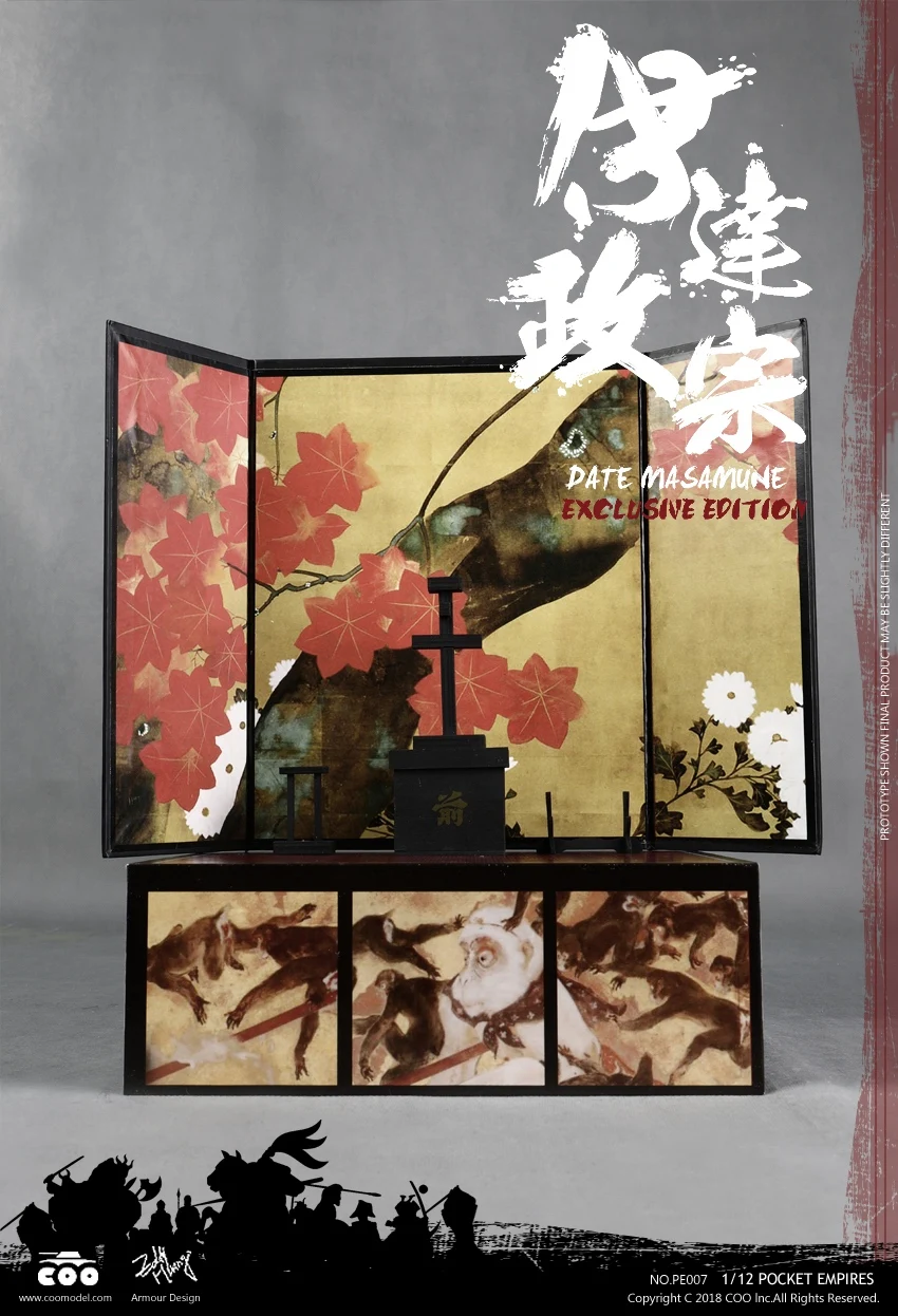 COOMODEL 1/12 PE006 Palm Empires Samurai Date Masamune Deluxe Ver. Figure Toys | Игрушки и хобби