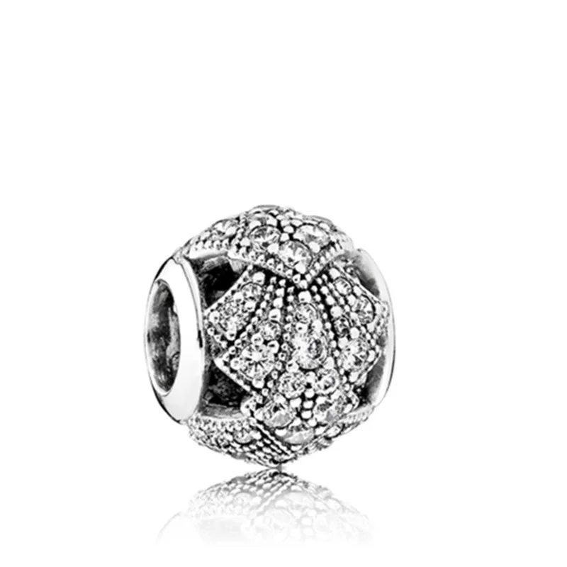 Винтажные Стиль новые шармы Дерево жизни Корона любви из кристальных бусин