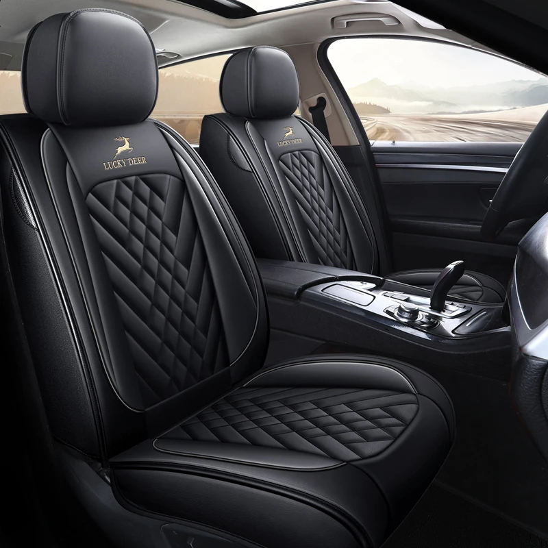 

Full Coverage Leather Car Seat Cover for VW GOLF CC T-ROC Bora EOS Caddy Polo Jetta New Beetle Passat Car Accessories Auto Goods