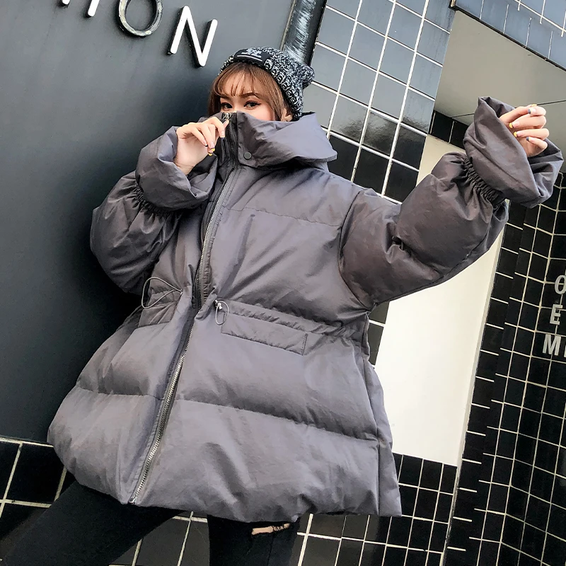 Уличный стиль хлопковое пальто ins горячая распродажа зимние Пуховые хлопковые