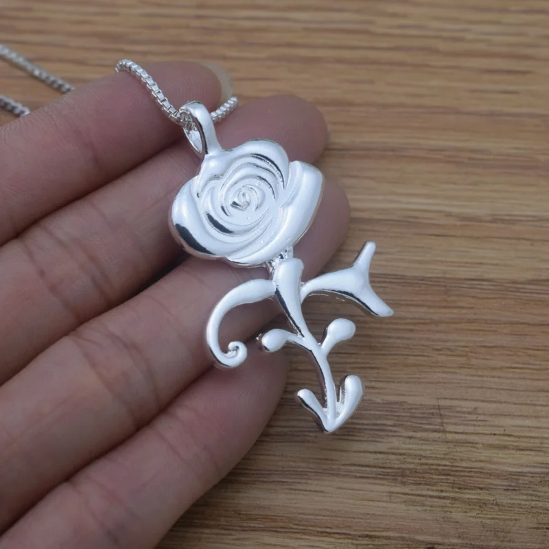 Модные вечерние женские ожерелья с символом принца розы