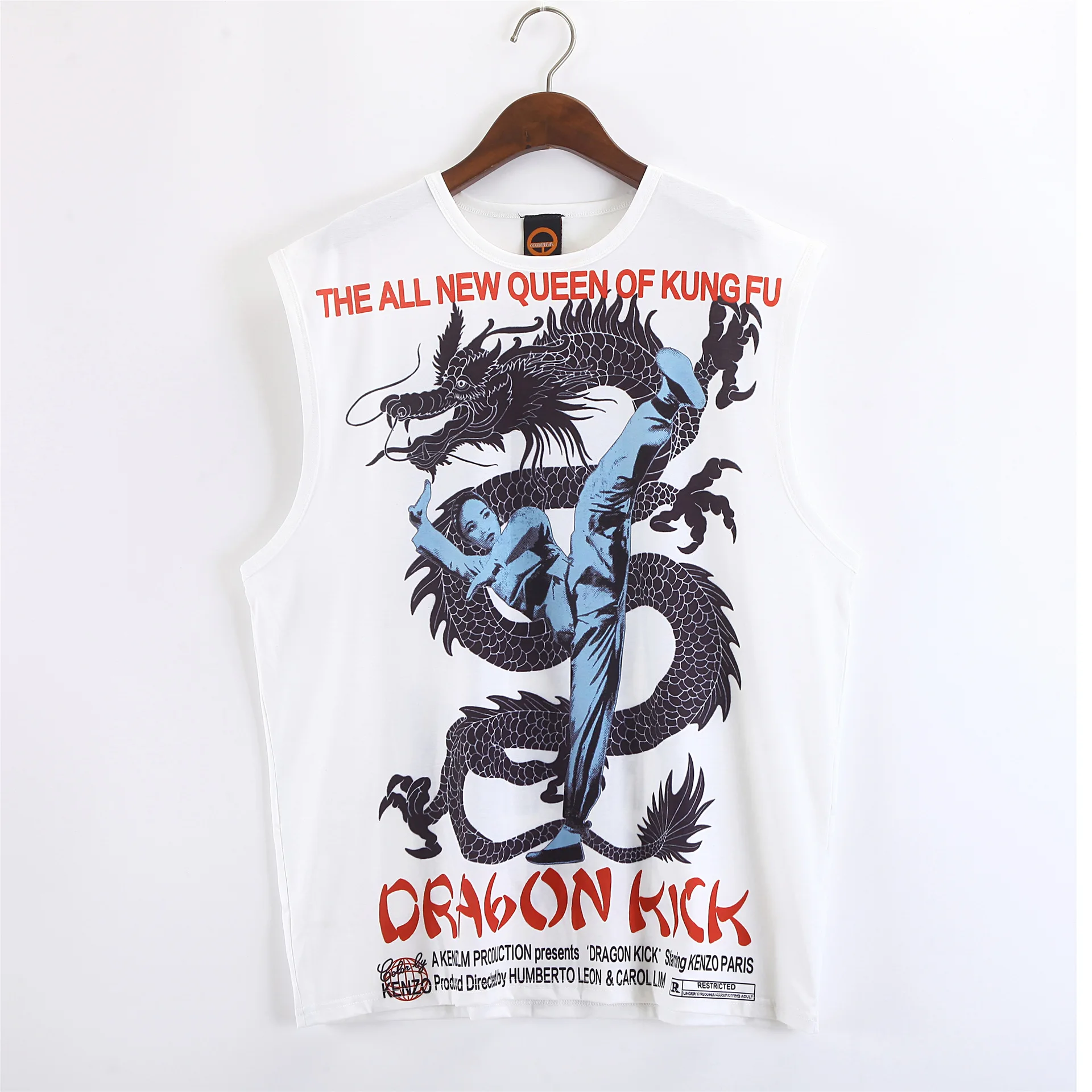 

New 2021 Summer Sleeveless Funny Cartoon Women's T-shirt Tee Shirt Femme Korean Style