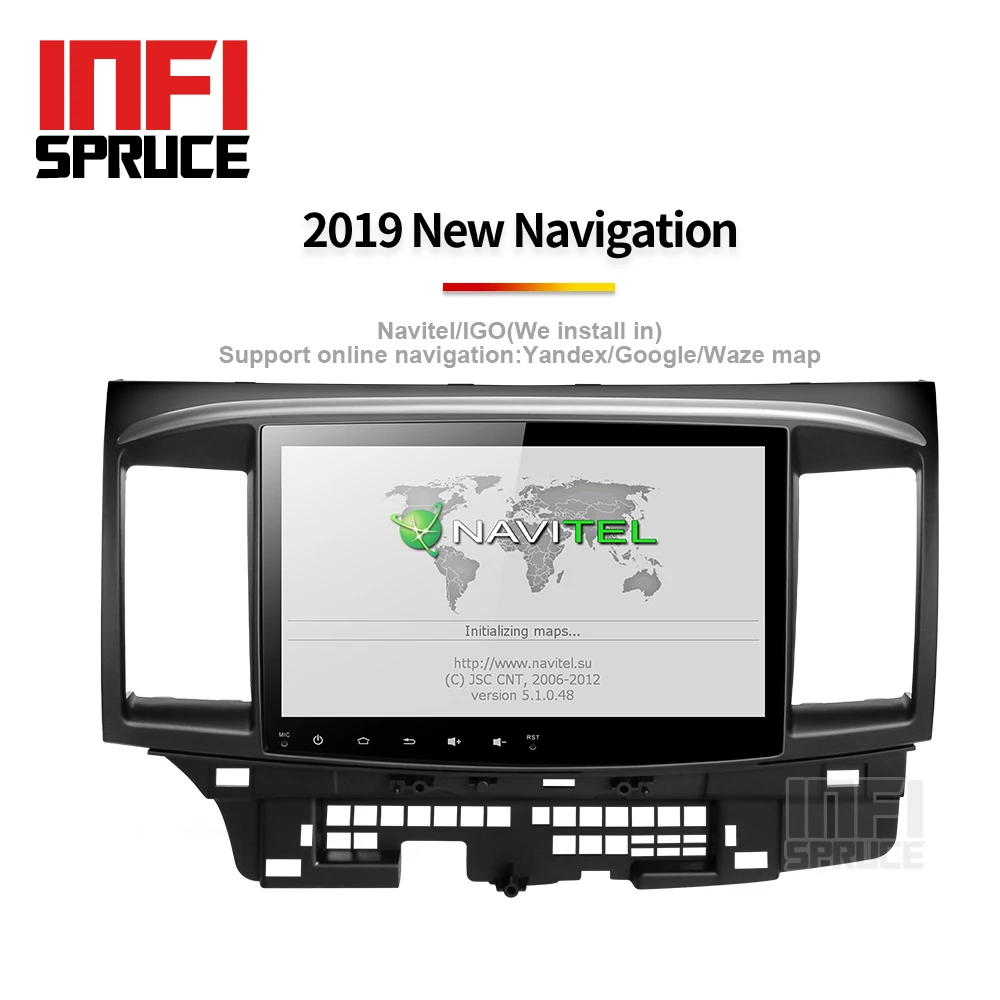 Android 9 0 автомобильный DVD для Защитные чехлы сидений сшитые специально Mitsubishi Lancer 2005