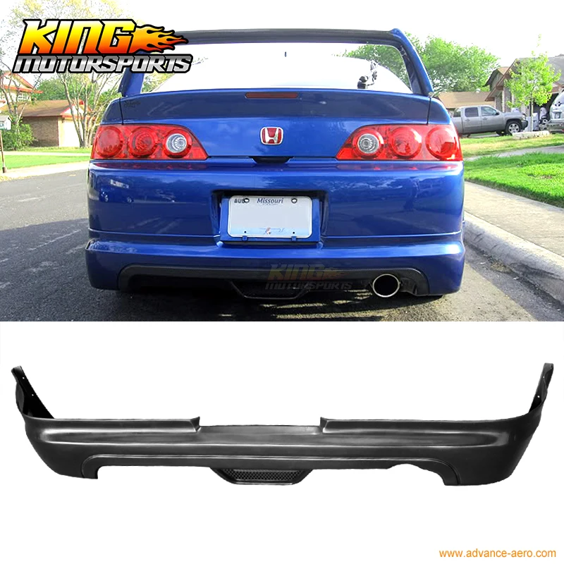 Подходит для 2005 2006 Acura RSX купе 2Dr заднего бампера кружка губ полиуретановый