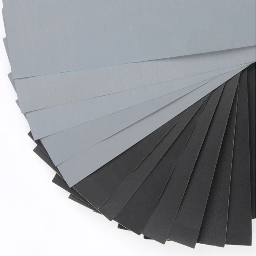 

20Pcs Wet Dry Sandpaper, High Grit 1000/2000/3000/5000/7000 Sandpaper Sheets Assortment For Wood Metal Polishing Automotive Sand