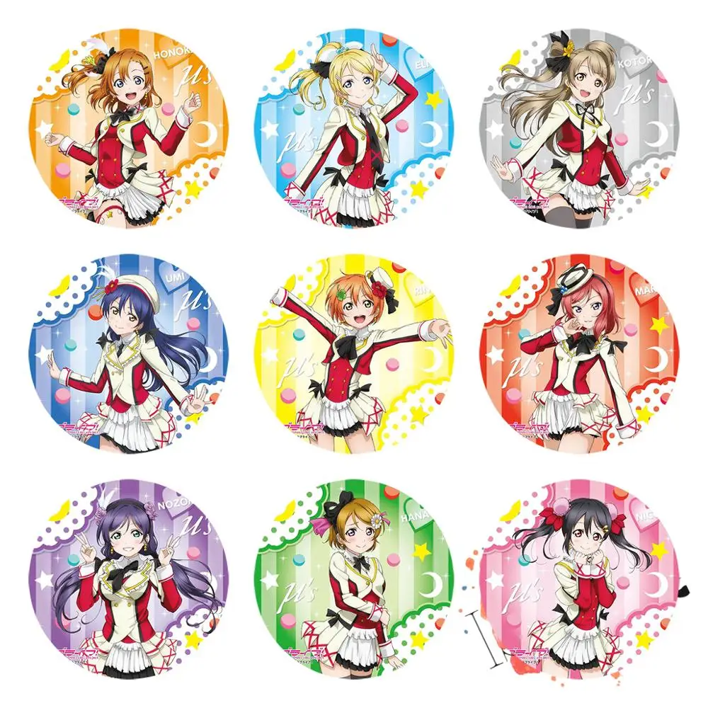 Love Live школьный идол Аниме игра МК Хонока Эли Нозоми Umi Рин Маки Нико ханьо Кодори