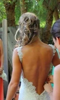 dress 2020 for engagement New royal Lace White Mermaid Stap Shining sexy Backless Bridal Gown Beads Bespoke Wedding Dresses