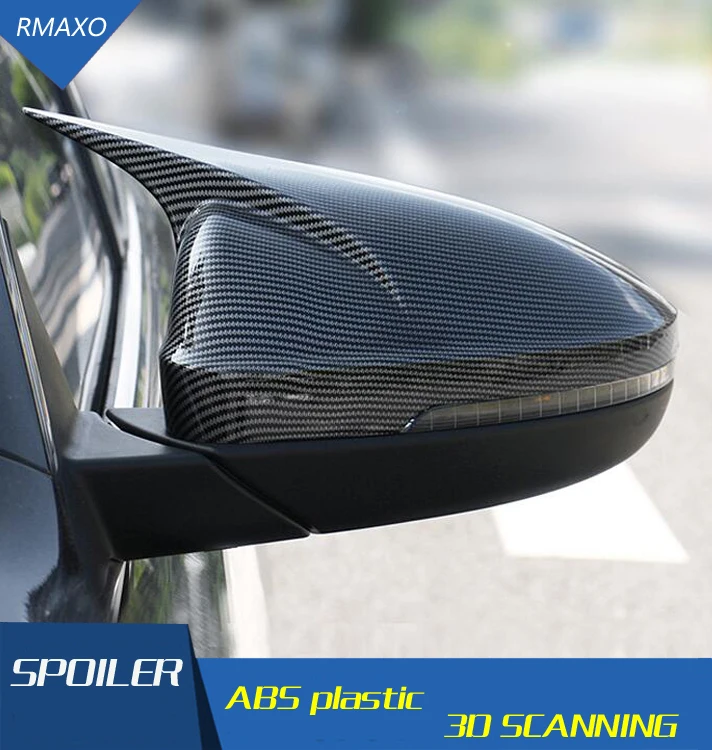 

For Kia Optima K5 2021-2022 Back Mirror Covers Reversing mirror case cover Look ABS 2PCS Cover paste Side Mirror Covers