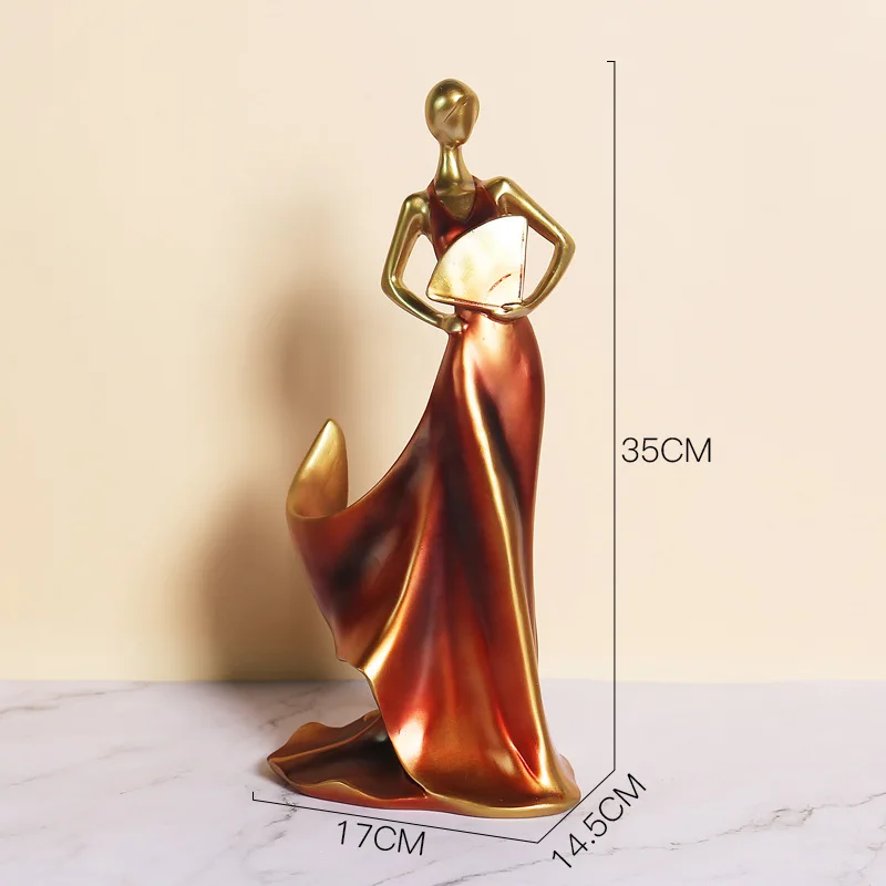 

Family Figurines wine holder Room decoration ornament Red wine Rack Modern Home decor accessories resin charms decor