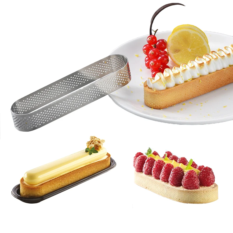 Meibum овальная нержавеющая сталь Форма для пиццы Tart кольцо костюм сырный мусс