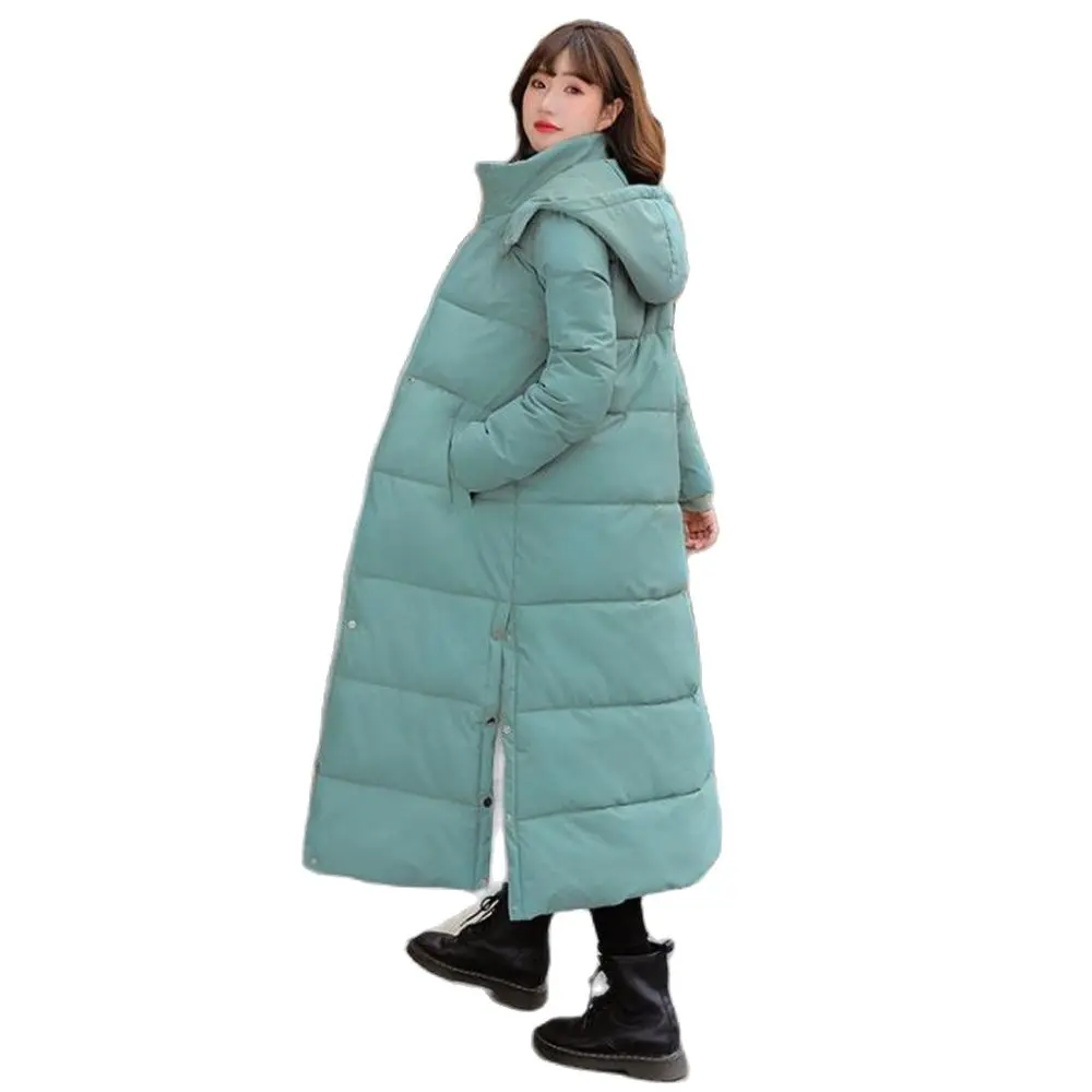 

Ovresize Down Parka Women With Hood Down Jacket Winterr Warm Clothes Coat Cultivate Morality Fashion Eiderdown Hoodie With Thick