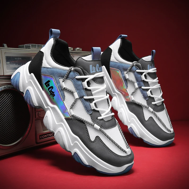 

Spring Autumn Fashion Breathable Men's Chunky Sneakers Street Style Adult Man Casual Shoes Erkek Ayakkabi Sprot Footwears 39-44