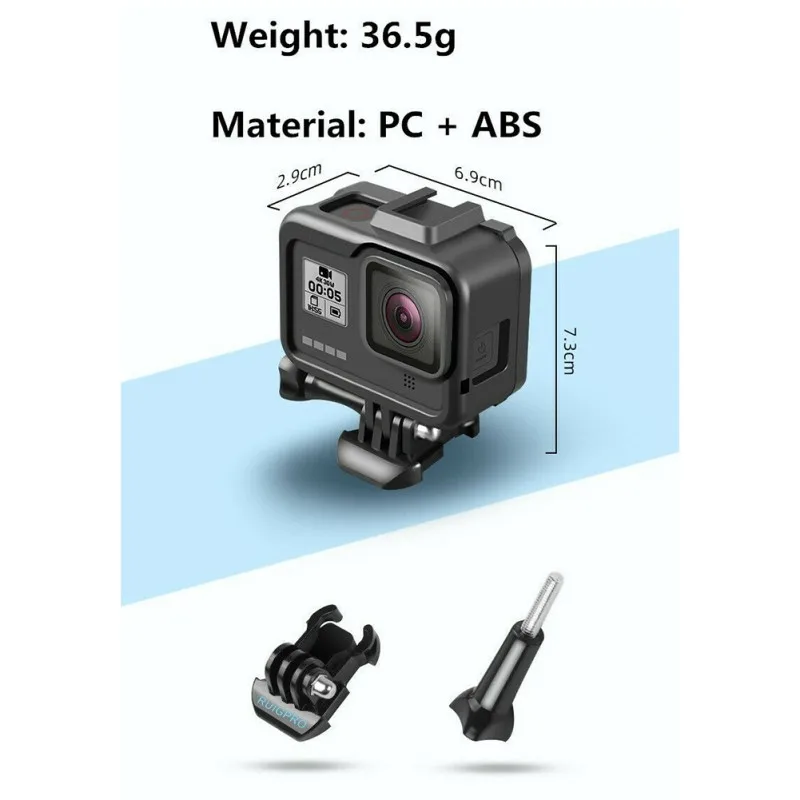 Для HERO8 Черный Защитный корпус для дайвинга корпус для серфинга для Gopro Hero 8 Черная Спортивная камера Водонепроницаемые Чехлы рамка аксессуары