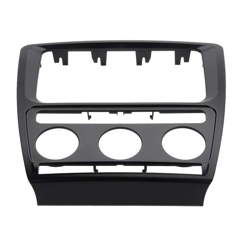

Radio Panel Dash Fascia Plate Frame for Skoda Octavia (Automatic Aircon) 2004-2010 Adio Dvd Stereo Cd Panel