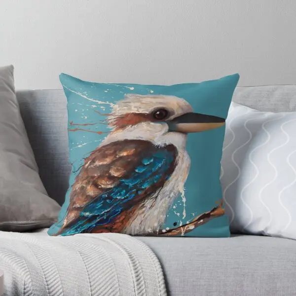 

Kookaburra Printing Throw Pillow Cover Wedding Bedroom Fashion Bed Office Square Sofa Decorative Cushion Pillows not include