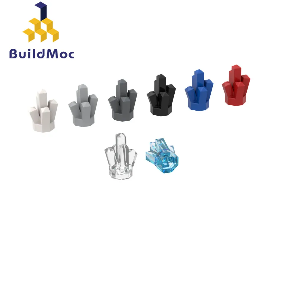 BuildMOC 30385 хрустальный камень для строительных блоков детали сделай сам креативные Подарочные