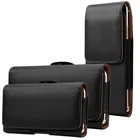 Роскошный Универсальный мобильный телефон пока вы бегаете, сумка на талию сумка чехол с клипсой для ремня кожаный чехол для телефона с магнитным замком для Huawei Samsung Iphone Чехол